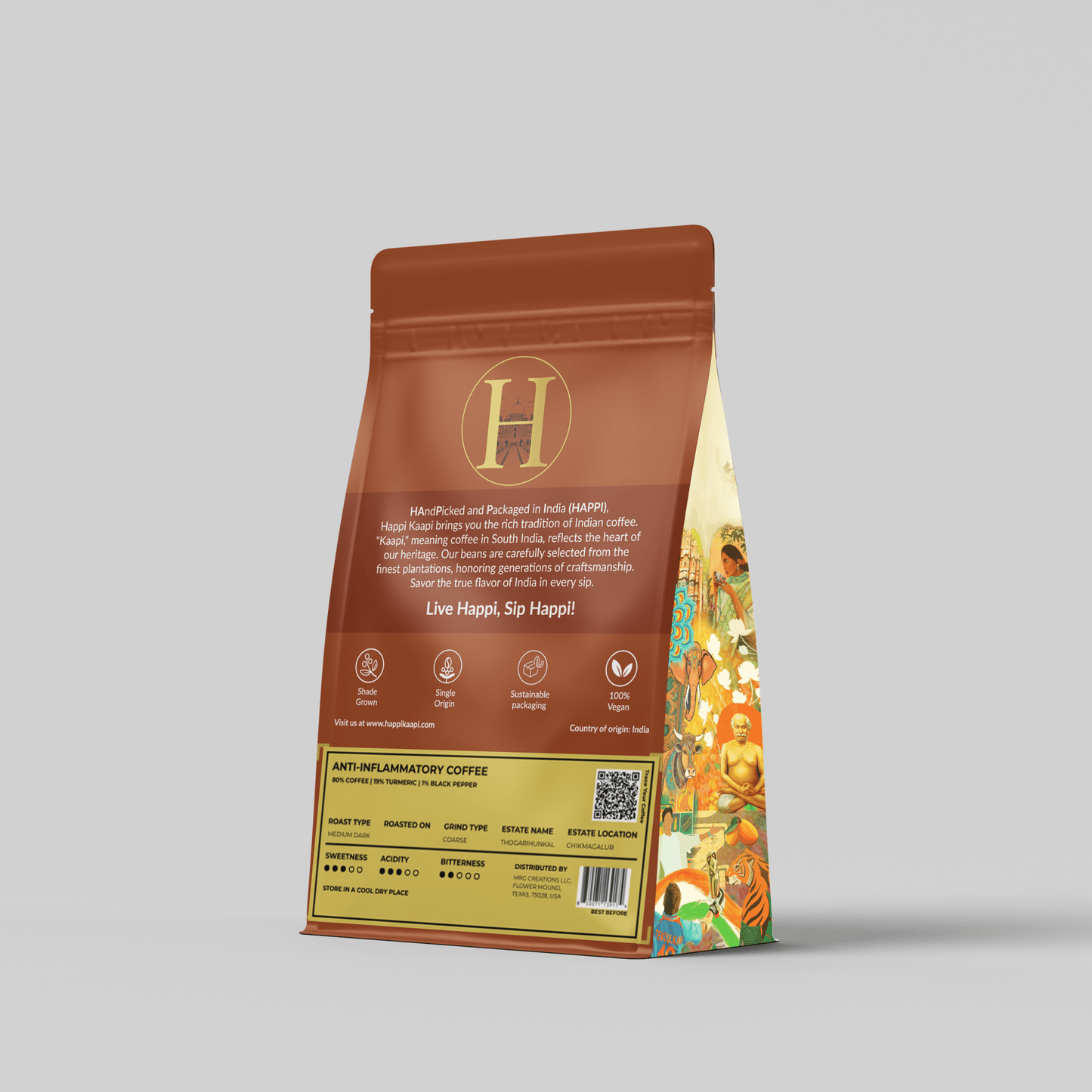 Anti-Inflammatory Coffee, Medium Roast, 12 oz