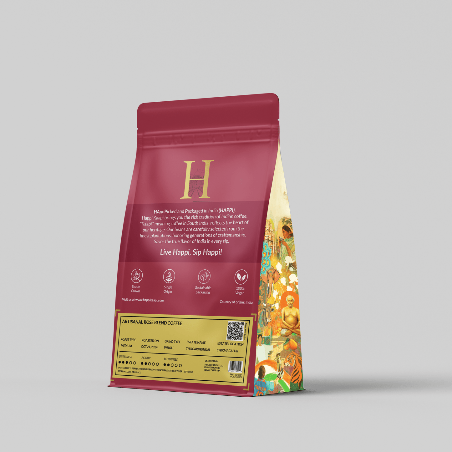 Artisanal Rose Blend Coffee, 12 oz