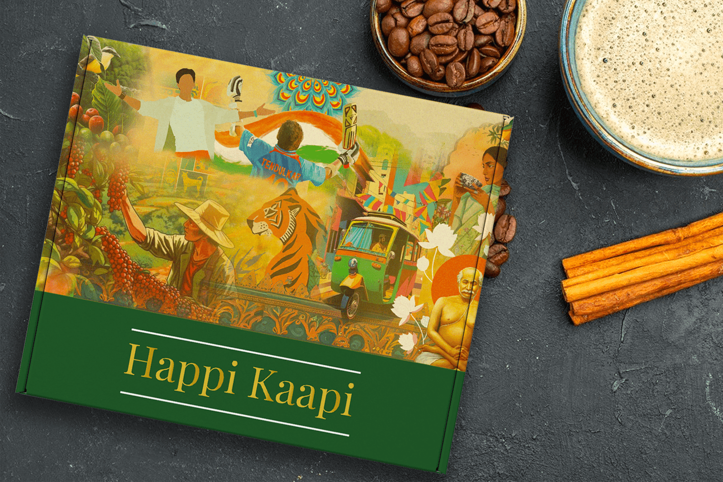 Happi Kaapi's Mini Sampler Pack, 8 oz (4 packs of 2 oz each)