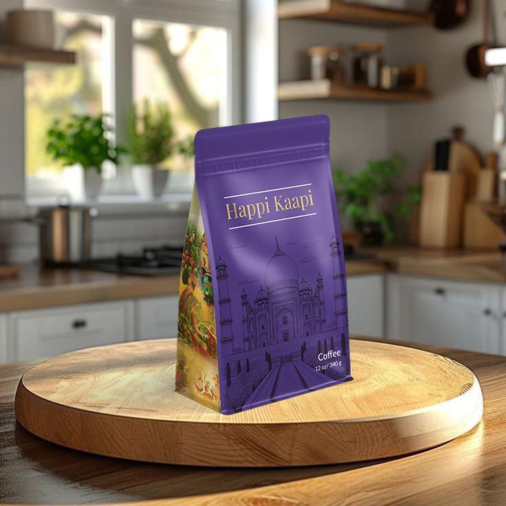 Pure South Indian Filter Coffee, Medium Dark Roast, 12 oz