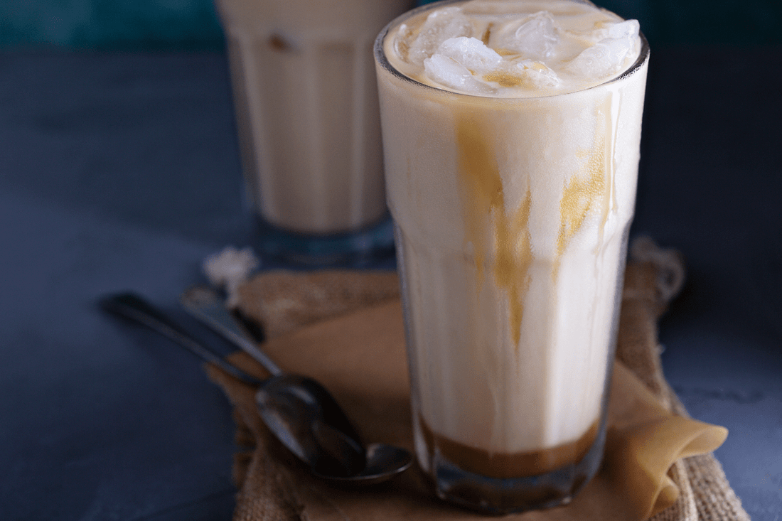 Iced Cardamom Coffee Latte